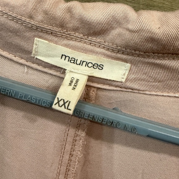 Maurices Blush Pink Sleeveless Vest - Picture 2 of 3